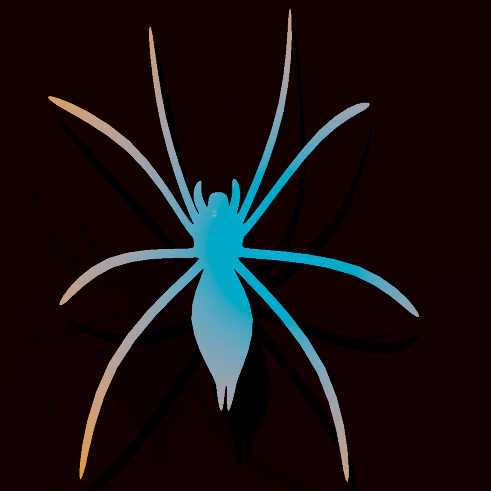 bioluminescent spiders